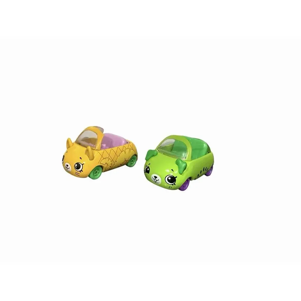 Shopkins Cutie Cars Diecast Series 1 Kiwi Cutie And Lemon Limo